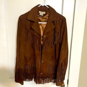 Stetson Leather Fringe Jacket